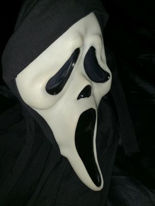 Gen 1 Fantastic Faces Ghostface Scream Mask Vintage Cloth Fun World Div Rare 12