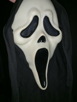 Gen 1 Fantastic Faces Ghostface Scream Mask Vintage Cloth Fun World Div Rare 6