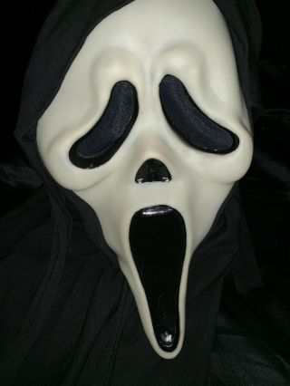 Gen 1 Fantastic Faces Ghostface Scream Mask Vintage Cloth Fun World Div Rare 9