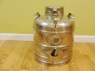 Vintage Chrome Chef Chrome 3 Gal Insulated Food/beverage Water Cooler
