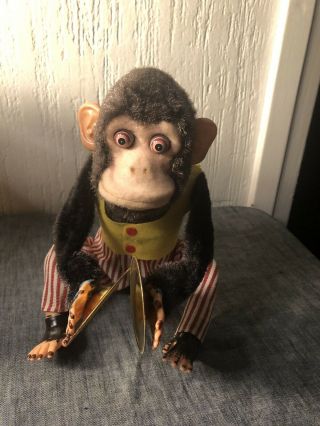 Vintage Jolly Chimp Clapping Monkey Battery Operated Toy made in Japan Daishin 5