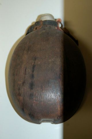 Vintage German Canteen marked H.  R.  E.  43 D.  R.  P.  angm.  9 3