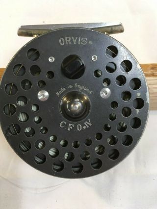 Vintage Made In England Orvis C.  F.  O.  4 Iv Fly Reel.