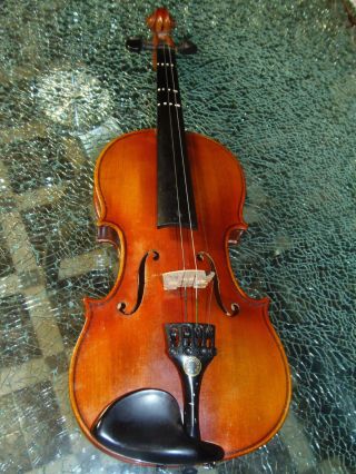 Vintage Kronotone Violin W/bow And Case,  Made In Germany / Us Zone