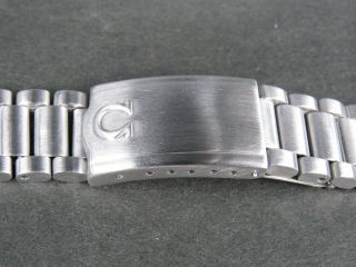 Vintage Omega 1171 18mm 605 Stainless Steel Ss Authentic Mens Watch Band Strap
