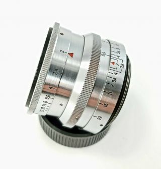 Сarl Zeiss Jena T BIOTAR f/2 5.  8cm 58mm M42,  Heavy Chrome Rare 326xxxx EXC, 5