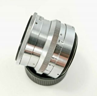 Сarl Zeiss Jena T BIOTAR f/2 5.  8cm 58mm M42,  Heavy Chrome Rare 326xxxx EXC, 6