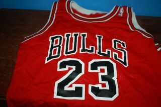 Vtg Champion Michael Jordan Jersey Chicago Bulls 23 Nba - Vintage 90s Xl