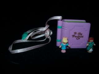 Euc 99 Complete Vintage Polly Pocket Garden Sparkle Locket 1995