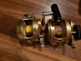 2 vintage fin nor big game reels fishing 5