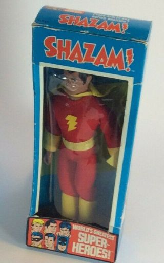 Vintage Mego 1974 Wgsh - Shazam Dc Comics Figure - 8 " -