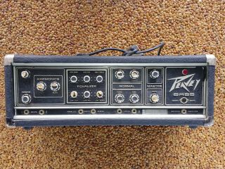 Vintage Peavey Series 400 Bass Head Amp / Made In Usa
