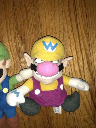 BD&A MARIO PLUSH WARIO YOSHI LUIGI PLUSH NINTENDO 64 VINTAGE DOLL TOY BROS 4