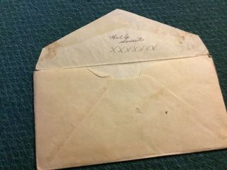 WWII Love Letter and Envelope May 1944 Strip Poker Kingman Az 4