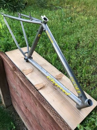 Vintage Litespeed Ocoee Titanium Mtb Frame 17”