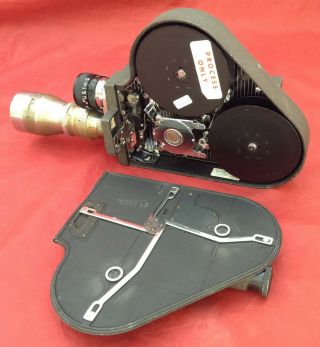 Vintage 16 Pathe 16mm Film Cine Movie Camera with 3 Lenses (NR) 5