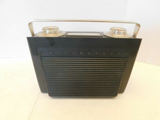 VINTAGE OLD 1950s EARLY WESTINGHOUSE TRANSISTOR RADIO,  NO CRACKS 3