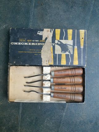 Vintage Gunline C - 55 Checkering Kit