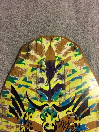 SIMS JEFF PHILLIPS SKATEBOARD TIE DYE DEMONS Mini 4