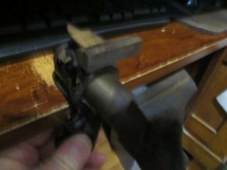 VTG BLACKSMITH - JEWELER - GUNSMITHMINI BENCH VISE /ANVIL DATED JUNE 16 1885 H&B 2