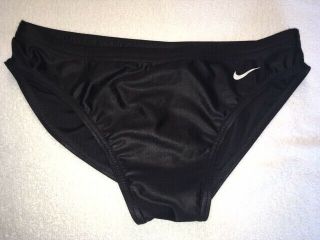 Nike Teraz Swimsuit Bikini,  Rare Black Size 34