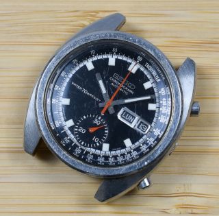 Vintage Seiko 6139 6012 " Bruce Lee " Automatic Chronograph Watch Running Fast