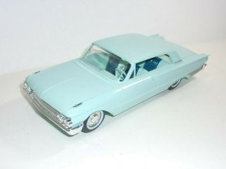 Vintage 1961 Light Blue Ford Galaxie Promo Model Car T 3
