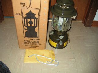 Vintage Coleman Clone Us Military Gas Lantern 1963 Never Fired King Seely