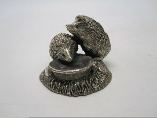 A Sterling Silver Hedgehogs