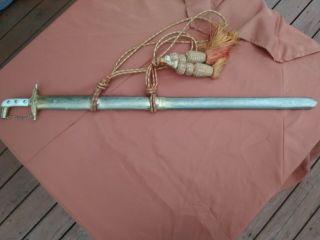 Vintage Indo Persian (maybe Arabic) Sword In.