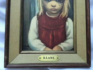 Margaret Keane Big Eyes Vintage 1962 Print “Rejected” 4