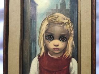 Margaret Keane Big Eyes Vintage 1962 Print “Rejected” 5