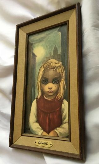 Margaret Keane Big Eyes Vintage 1962 Print “Rejected” 8