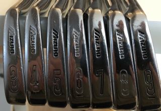 Mizuno Pro Irons Left Hand LH 3 - 9 Forged Blades Made in Japan ULTRA RARE 7