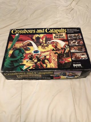 Crossbows And Catapults 1992 Base Toys Near Complete Set Vintage 1992