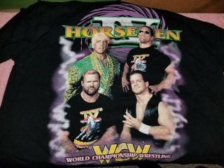 Vintage Wcw Four 4 Horseman Tradition Of Excellence Shirt Xxl 2x