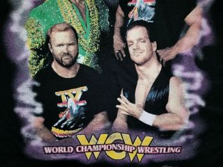 Vintage WCW Four 4 Horseman Tradition Of Excellence Shirt XXL 2X 4