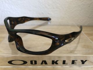 Oakley Monster Dog Sunglasses Frame Usa Vintage Mens Wrap Rootbeer Tortoise