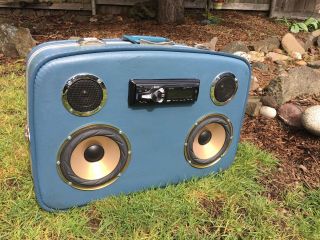 Vintage Boombox Suitcase One Of A Kind