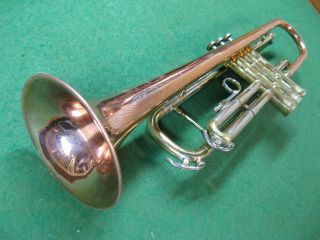 Conn Coprion 18B Trumpet 1975 - Rare - Case and Conn 7C MP 10