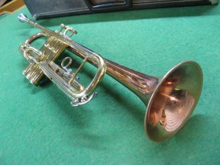 Conn Coprion 18b Trumpet 1975 - Rare - Case And Conn 7c Mp
