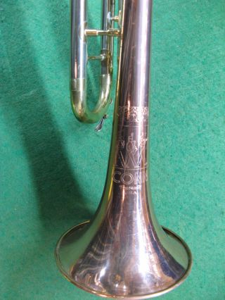 Conn Coprion 18B Trumpet 1975 - Rare - Case and Conn 7C MP 3