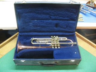 Conn Coprion 18B Trumpet 1975 - Rare - Case and Conn 7C MP 4