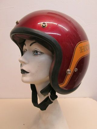 Honda Line Stag Vintage Helmet Shoei Dot Motorcycle M? 1970 