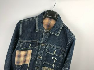 Karl Kani Vintage Denim Jeans Jacket S M Medium Rare 2