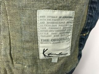 Karl Kani Vintage Denim Jeans Jacket S M Medium Rare 5