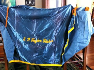 Vintage E.  P.  Taylor Stakes Horse Blanket 3