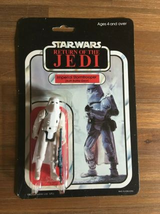 Star Wars 1983 Toy Toni Vintage Kenner Rotj 65 Back Imperial Stormtrooper