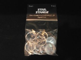 Star Wars Action Figure Display Stand For Vintage Figures Clear X 200 T1c