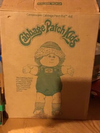 Vintage 1981 Coleco Black Cabbage Patch Kids Doll Orig Box Appalachian Artworks 3
